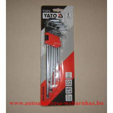 Torx kulcs készlet, yato-0512, lyukas